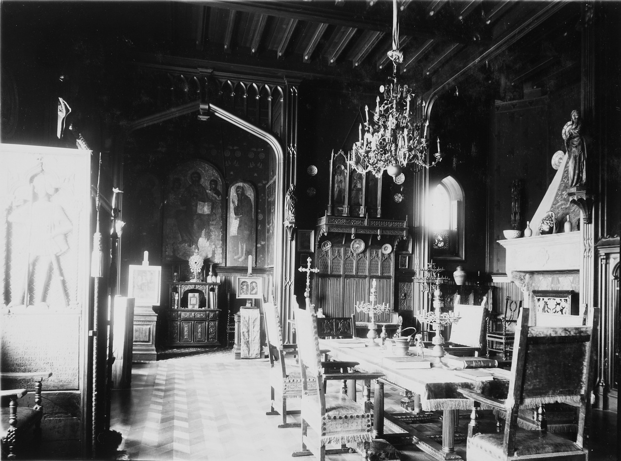 Велика вітальня дому Ханенків, 1900-ті роки. ©Музей Ханенків